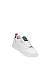SNEAKERS RAGAZZO - GEOX BIANCO-NERO - J66LRD 05402 4