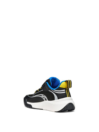 SNEAKERS RAGAZZO - GEOX NERO-SKY - J66P7A 01454 3