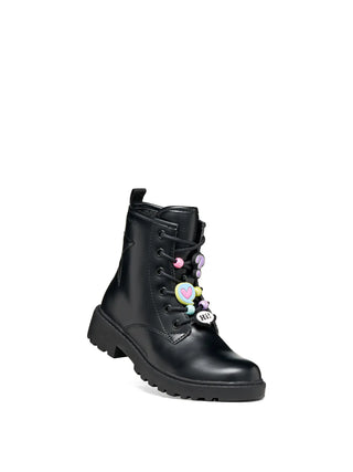 ANFIBIO RAGAZZA - GEOX NERO-MULTI - J9420G 000CN 4