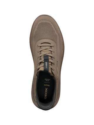 SNEAKERS UOMO - GEOX TAUPE - SPHERICA - U55MPA 06KEK 5