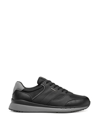 SNEAKERS UOMO - GEOX NERO-GRIGIO - U66M6A 0EKBC