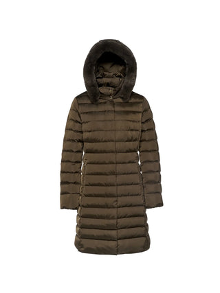 PIUMINO DONNA - GEOX MARRONE - W6626H T3122 1