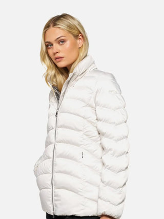 GIUBBOTTO DONNA - GEOX BIANCO - W6628Z T3274 4