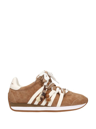 WOMEN'S SNEAKERS - TOSCA BLU LEATHER-IVORY - SF2604S060