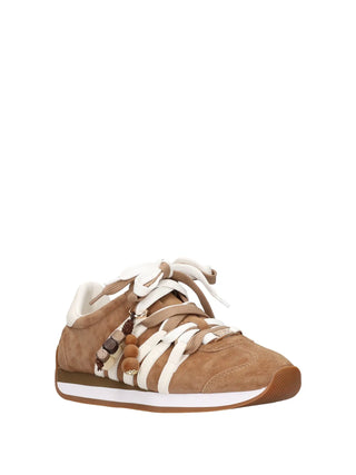 WOMEN'S SNEAKERS - TOSCA BLU LEATHER-IVORY - SF2604S060 2