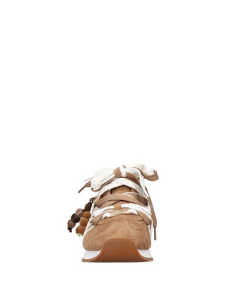 WOMEN'S SNEAKERS - TOSCA BLU LEATHER-IVORY - SF2604S060 3