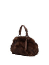 BORSA A MANO DONNA - TOSCA BLU MARRONE - TF26JB372 2