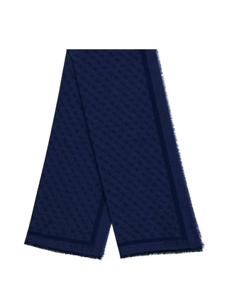 MEN'S SCARF - GUESS BLUE - AM9617 POL03 2