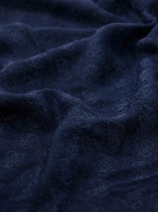MEN'S SCARF - GUESS BLUE - AM9617 POL03 3