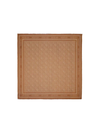 WOMEN'S FOULARD - GUESS COGNAC - AW5525 POL03