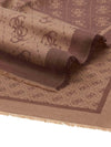 WOMEN'S SCARF - GUESS BROWN - AW5526 VIS03 3