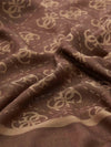 WOMEN'S SCARF - GUESS BROWN - AW5529 VIS03 3