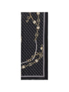WOMEN'S SCARF - GUESS BLACK - AW5532 VIS03 1