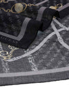 WOMEN'S SCARF - GUESS BLACK - AW5532 VIS03 3