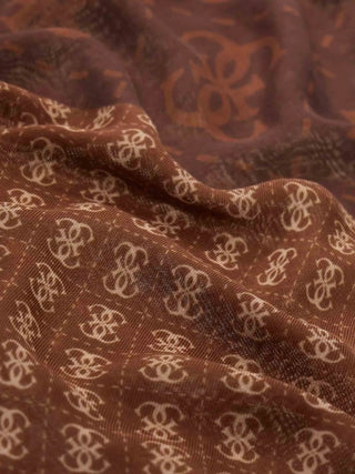WOMEN'S SCARF - GUESS BROWN - AW5536 MOD03 2