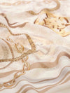 WOMEN'S SCARF - GUESS WHITE - AW5537 POL03 2