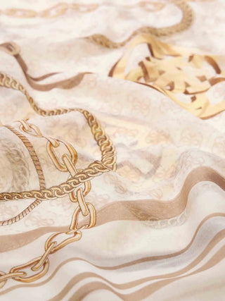 WOMEN'S SCARF - GUESS WHITE - AW5537 POL03 2
