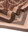 WOMEN'S SCARF - GUESS BROWN - AW5537 POL03 3