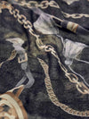 WOMEN'S SCARF - GUESS BLACK - AW5537 POL03 2
