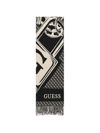 SCIARPA DONNA - GUESS NERO - AW5662 POL03 1