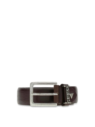 MEN'S BELT - GUESS BROWN - BM7945 P6335