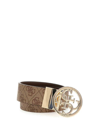 WOMEN'S BELT - GUESS BROWN - BW9166 P4235