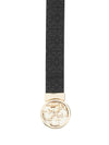 WOMEN'S BELT - GUESS BLACK-BLUE - BW9319 P6135 2
