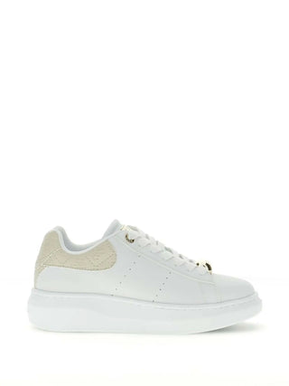 WOMEN'S SNEAKERS - GUESS WHITE-IVORY - FLTFRE LEA12
