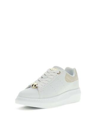 WOMEN'S SNEAKERS - GUESS WHITE-IVORY - FLTFRE LEA12 2