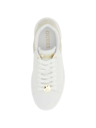 WOMEN'S SNEAKERS - GUESS WHITE-IVORY - FLTFRE LEA12 3