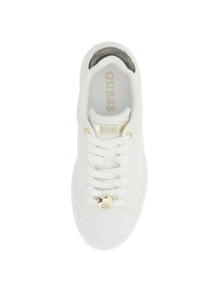 WOMEN'S SNEAKERS - GUESS WHITE - FLTFRE LEA12 3