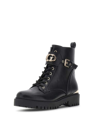 WOMEN'S ANKLE BOOTS - GUESS BLACK - FLTOLA ELE10 2