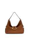 WOMEN'S SHOULDER BAG - GUESS COGNAC - HWBB93 08180 1