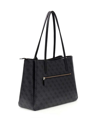 WOMEN'S TOTE BAG - GUESS CHARCOAL - HWBG96 72260 2