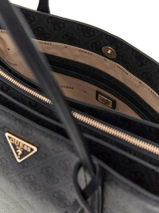 WOMEN'S TOTE BAG - GUESS CHARCOAL - HWBG96 72260 3