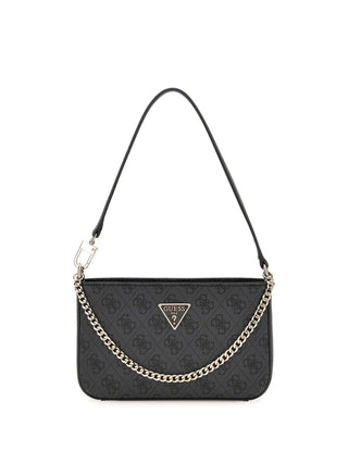WOMEN'S SHOULDER BAG - GUESS CHARCOAL - HWBG96 72720