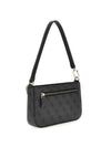 WOMEN'S SHOULDER BAG - GUESS CHARCOAL - HWBG96 72720 2