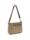 WOMEN'S SHOULDER BAG - GUESS BROWN - HWBG96 72720 2