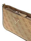WOMEN'S SHOULDER BAG - GUESS BROWN - HWBG96 72720 3