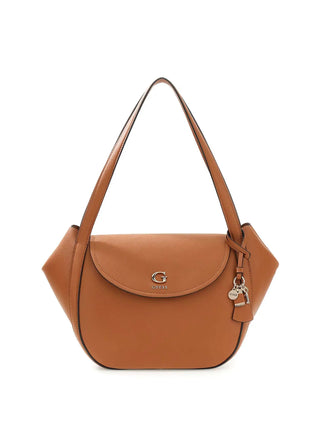 WOMEN'S SHOULDER BAG - GUESS CARAMEL - HWBG97 39190