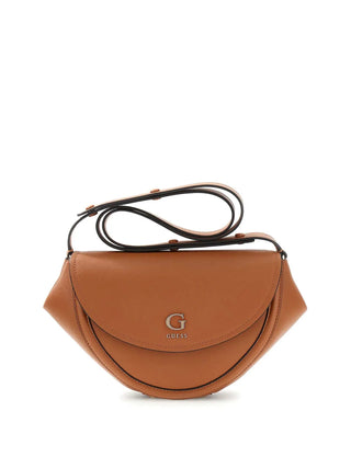 WOMEN'S SHOULDER BAG - GUESS CARAMEL - HWBG97 39210