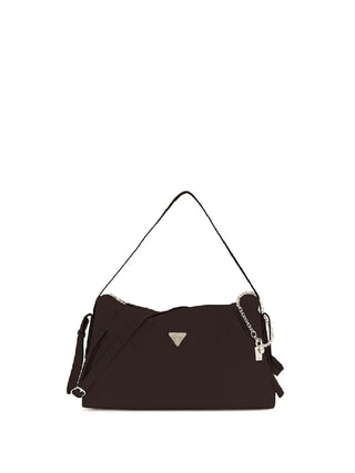 WOMEN'S SHOULDER BAG - GUESS BROWN - HWBG97 45180