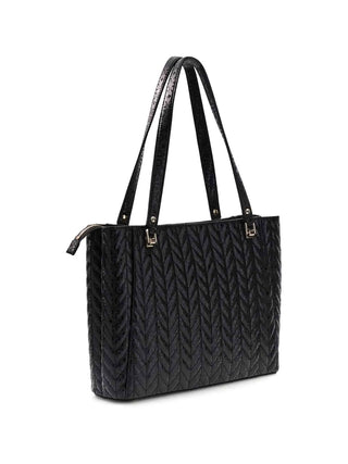 WOMEN'S TOTE BAG - GUESS BLACK - HWGG97 41250 2