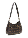 WOMEN'S SHOULDER BAG - GUESS COFFEE - HWGP99 28180 2