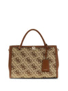 WOMEN'S HANDBAG - GUESS BROWN - HWJG97 55070 1