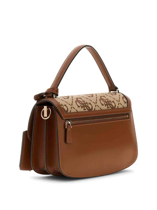 WOMEN'S SHOULDER BAG - GUESS BROWN - HWJG97 55210 2