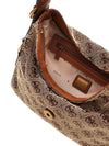 WOMEN'S SHOULDER BAG - GUESS BROWN - HWJJ93 08720 3