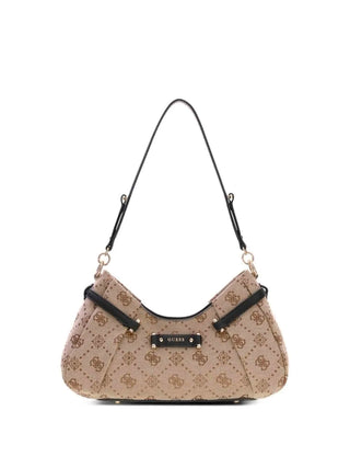 BORSA A SPALLA DONNA - GUESS MARRONE-NERO - HWJP22 31180 1