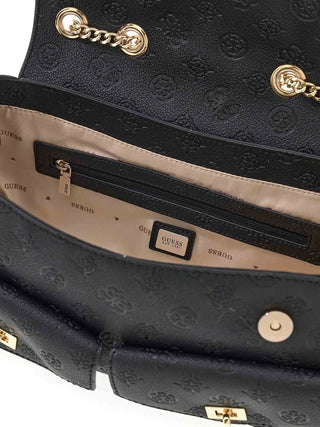 TRACOLLA DONNA - GUESS NERO - HWPD22 22210 3