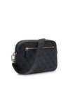 WOMEN'S SHOULDER BAG - GUESS CARBON - HWSG69 74140 2